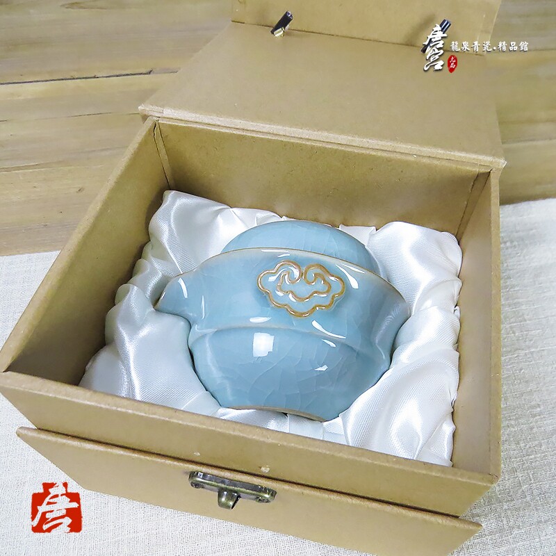 Dragon Springs Green Porcelain New Express Guest Cup One Pot of travel tea tea Tea Tea Bubble Teapot