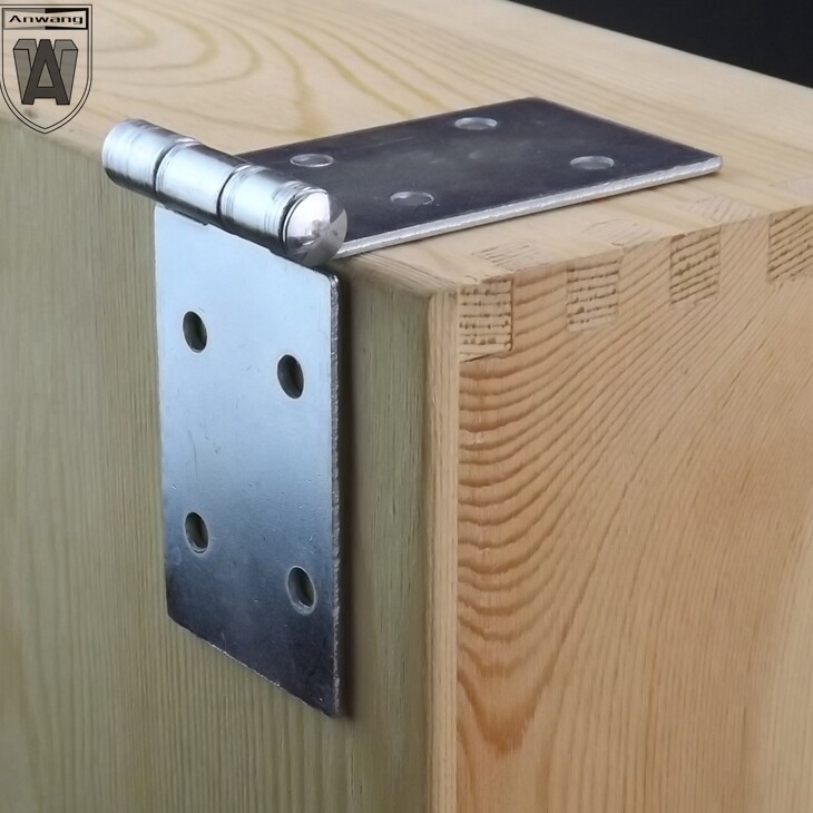 Iron galvanized flap hinge flap hinge folding hinge iron hinge long hinge wooden box hinge