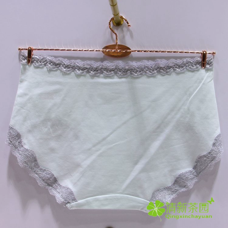 Đồ lót cotton Le Basha bài hát Ruidi mid-eo thoải mái thoáng khí cho phụ nữ ren ngắn hơn 66 mẫu Full 4