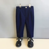 Детские штаны для мальчиков, пиджак классического кроя, осенний костюм для школьников