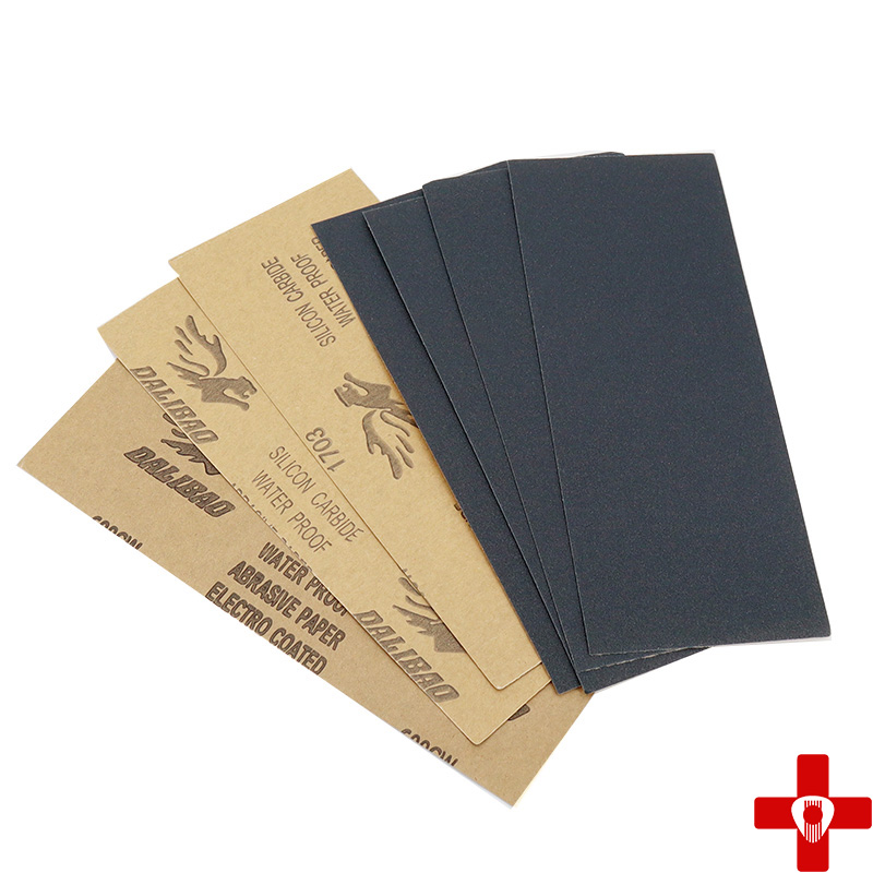 Sandpaper Polished Ultrafine Guitar Polished Electric Guitar Pint Stringed Ram Frosted Sandpaper Sandpaper Sheet 220-2000 mesh