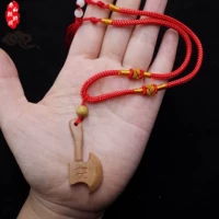 Ожерелье Ruyi Axe (стиль красной веревки) один топор (фу)