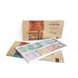 Lion 12, 24, 36, 48, 60 цветовые масляные палочки с розовыми цветами, тяжелый цветной масляной рисунок.