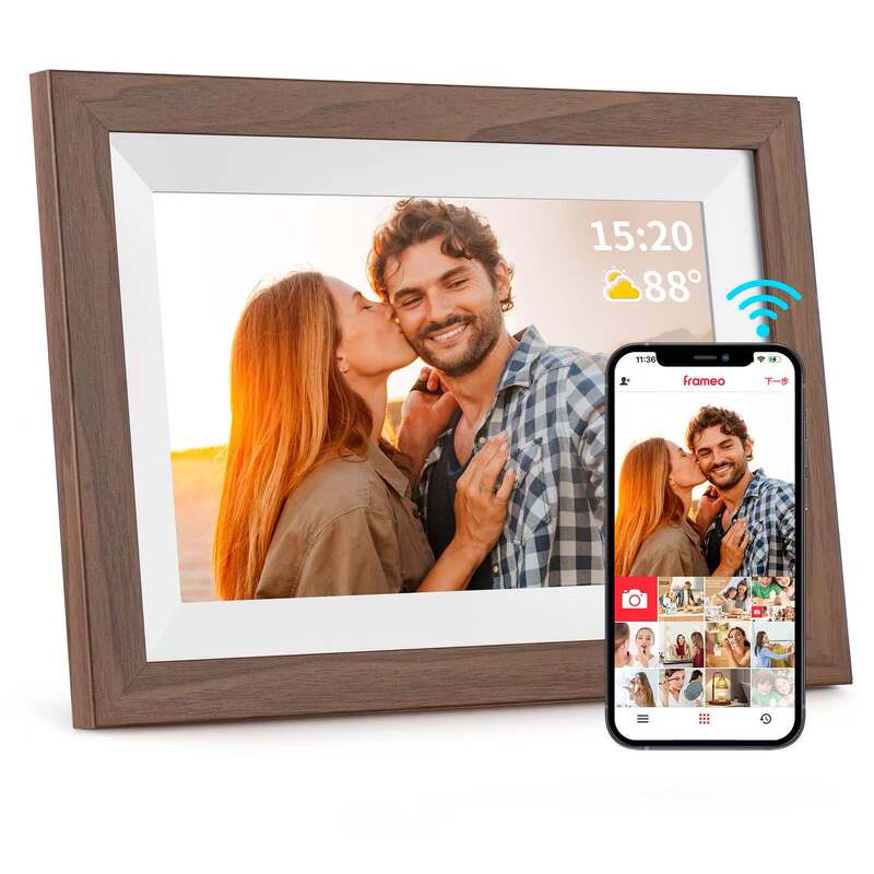 32g Hd Digital Photo Frame 10.1inch Touch Screen Mobile Phone Remote Wireless Transmission Digital Photo Album Gift