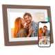 Digital photo frame remotely transmits electronic photo album