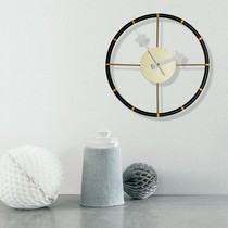 Creative minimalist fashion wall clock round wall clock Nordic design Nielsen Solar movement clock quartz decoration