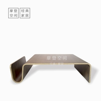 Solid Wood Magazine Nordic Furniture splinter coffee table Tea table Carpet computer table Living room coffee table furniture