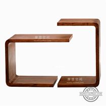 Zeitraum Side table coffee table wooden coffee table Side few simple sofa classic Nordic furniture