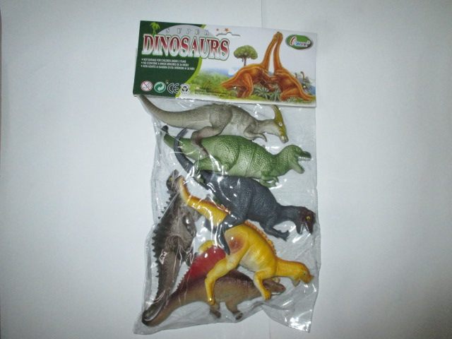 Plastic glue dinosaur model 6 anti - wrestling dinosaur model of dragon - dragon dragon - dragon dragon - dragon