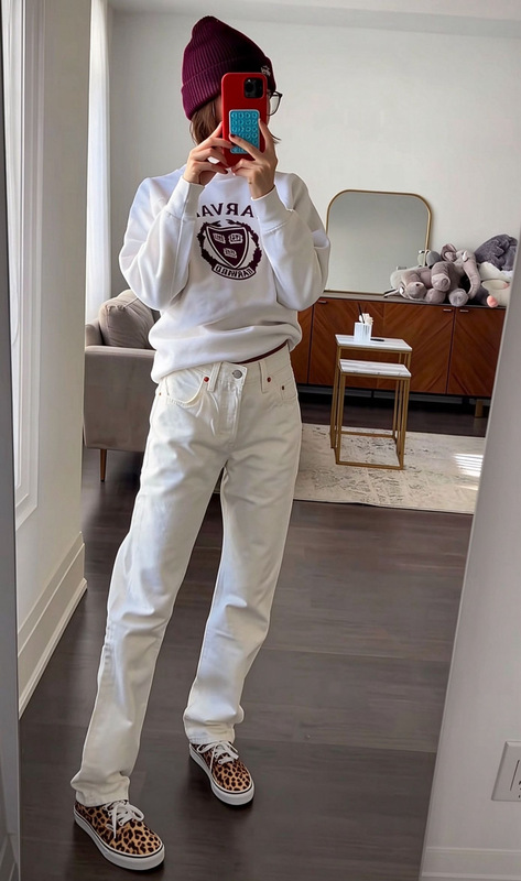 Brand New Genuine Levi's 501 Curve Women's Mid-High Waist Straight White Jeans