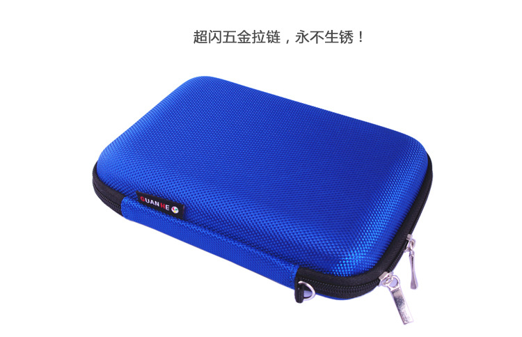 Chỗ đa chức năng công suất lớn 2,5 inch đĩa cứng di động U U túi EVA khiên sốc túi lưu trữ kỹ thuật số - Lưu trữ cho sản phẩm kỹ thuật số hộp đựng cáp sạc tai nghe