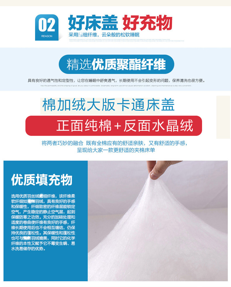 Khăn trải giường cotton Hàn Quốc một mảnh quilting quilting được dày lên đôi giường dày máy máy giặt điều hòa không khí đã được ga giường cotton