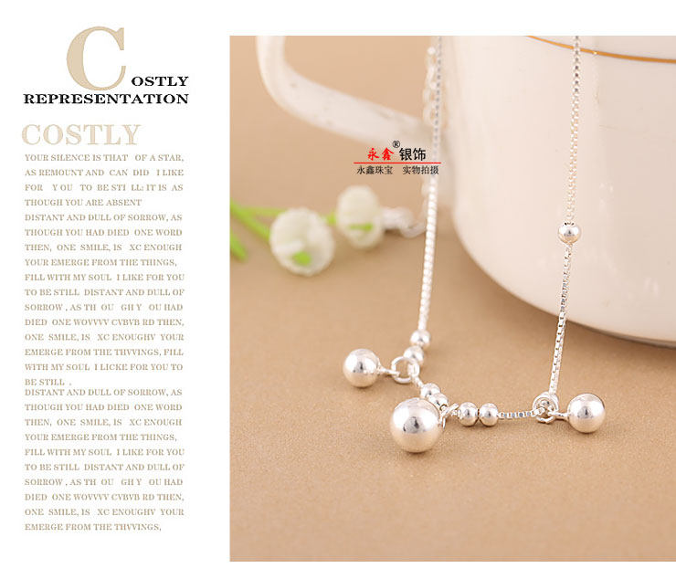 Chaine de cheville Femme en Argenterie - Ref 3101816 Image 23