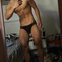 ORLVS real-life mens briefs pure cotton breathable large bag fashionable mens butt lifting briefs