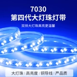 Синяя светодиодная светодиодная лента, дорожная лампа, 220v