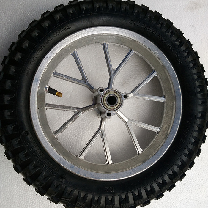 Xe tay ga điện 12 * 1 2X2,75 bánh xe trung tâm 12 * 1 2 * 21 4 Chaoyang lốp 12 inch bên trong và bên ngoài lốp - Lốp xe máy vỏ xe máy aspira