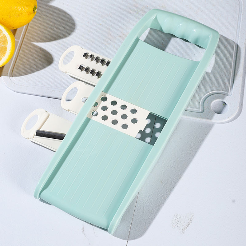 Versatile kitchen cut vegetable deity Sharpened Slice Home Shaved Machine Grinders Plastic Polished Silverware stainless steel blade