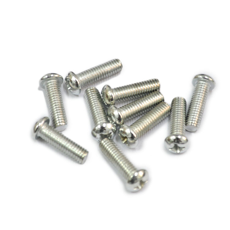 Cross slot round head machine screws GB818 cross disc head screw cross screws M5 * 6 to 150 galvanized recommended