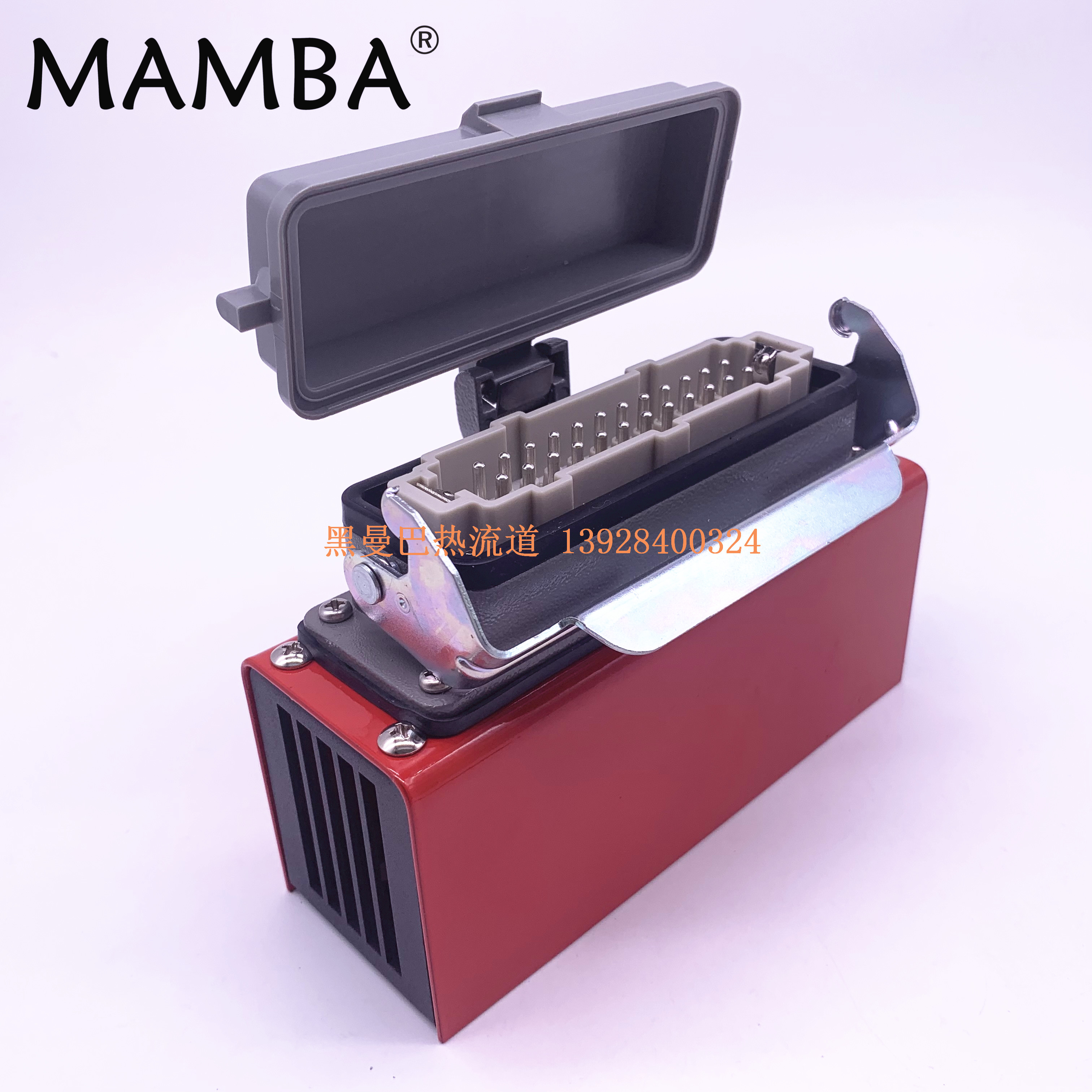 Heavy duty connector 24PIN mold junction box HARTING YUDO Liu Dao 16 core 24 core 24 pin plug