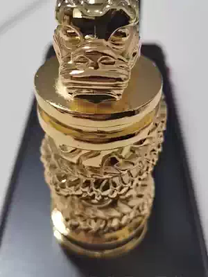 The start of the hammer, the decoration of the golden faucet hammer decoration company started the construction of the Daji ceremony supplies start the hammer