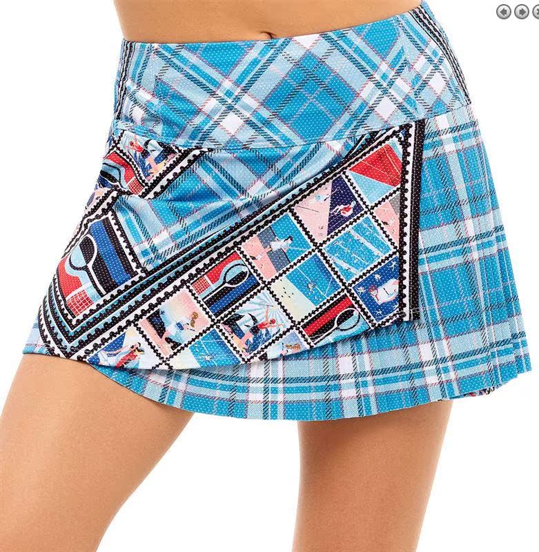 Lucky in Love Post A Plaid Post It Skirt Women's Tennis Skirt Skirt Skirt