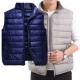 Thanh niên vest nam dày vest vest vest nam mùa thu đông trung niên ấm áp cotton cũ vest áo khoác blazer nam hàn quốc