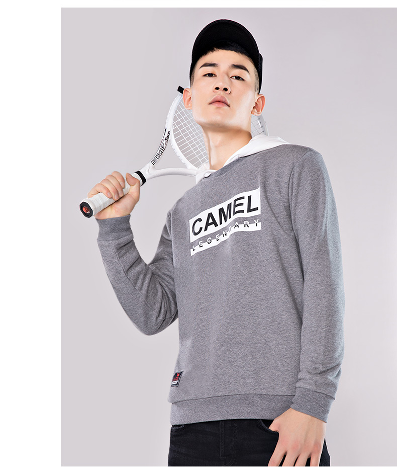 Áo len lông cừu thể thao Cặp đôi áo thun giản dị thời trang đơn giản thời trang thoải mái áo len học sinh nam và nữ - Thể thao lông cừu / jumper áo thun tay dài nam cao cấp