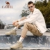 Camel fitness Le Martin boots nam mùa thu 2020 England all-match giày đế cao bình thường giày chống mài mòn giày dụng cụ nam - Giay cao