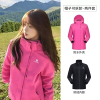 [Стиль знаменитостей] флисовый лайнер - Purple Rose Red, женский стиль (стройный стиль)