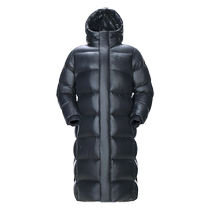 Himalayan series camel professional outdoor down jacket imported from Siberia goose down cold-resistant long bread jacket