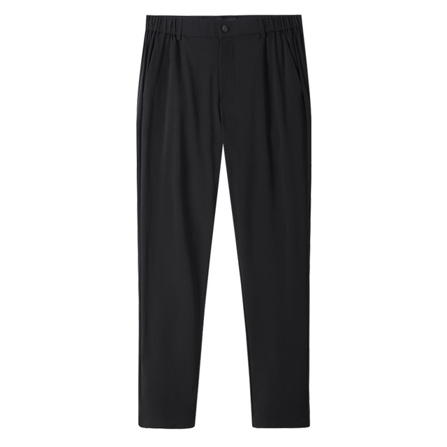 Camel Men's Pants Men's Summer 2024 New Thin Business Straight Stretch Black Casual Pants suit Pants