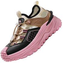 Camel river shoes for women summer new outdoor sports mesh breathable quick-drying shoes fashionable non-slip wading shoes for men