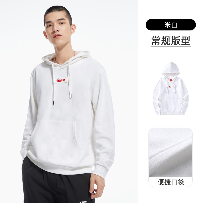 骆驼 情侣款 套头圆领卫衣  聚划算双重优惠折后￥68包邮 连帽卫衣可选