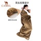 Camel Outdoor Camping Sleeping Bag Adult Winter Thickened Coldproof Adult Warm Travel Portable Coral Velvet Sleeping Bag