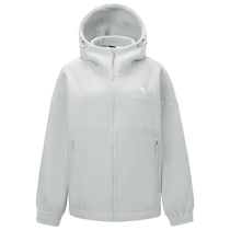 Camel Outdoor Autumn and Winter Womens Cardigan Hooded Fleece Jacket Warm Splicing Jacket Mountain Hiking Jacket Liner