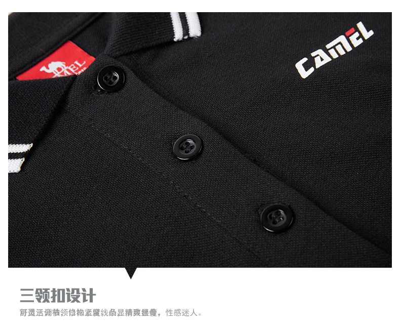 2019 mới lạc đà thể thao đầm nữ thời trang POLO cổ áo giản dị thoải mái eo váy xuân hè - Trang phục thể thao áo thể thao nữ adidas