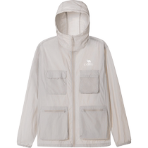 Camel Cold White Leather Outdoor Workwear Sun Protection Clothing 24 Spring and Summer UV Protection Lightweight Breathable Sun Protection Clothing Off-Road Jacket