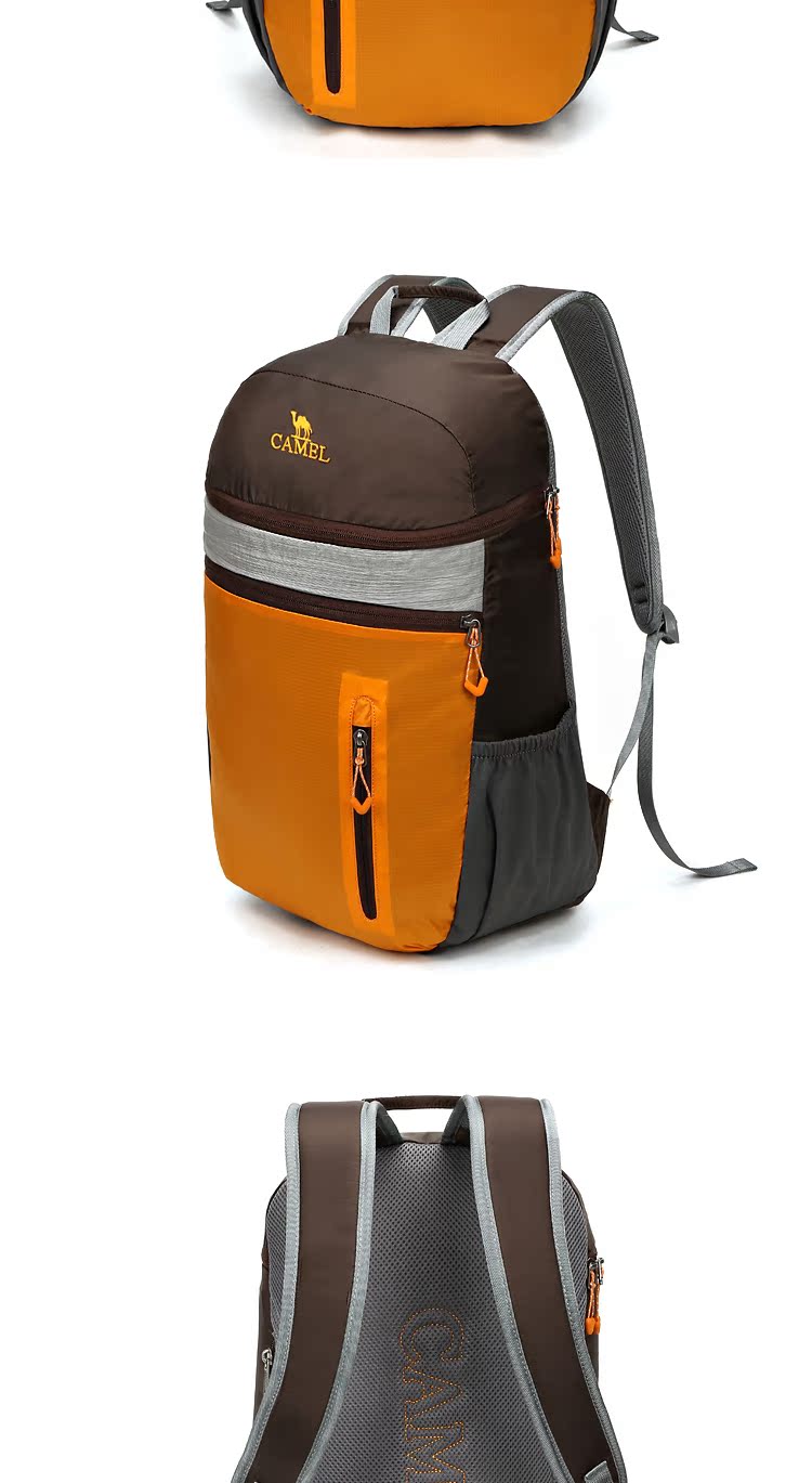 Ba lô ngoài trời CAMEL lạc đà dung tích 20L unisex cắm trại đi bộ đường dài balo thời trang