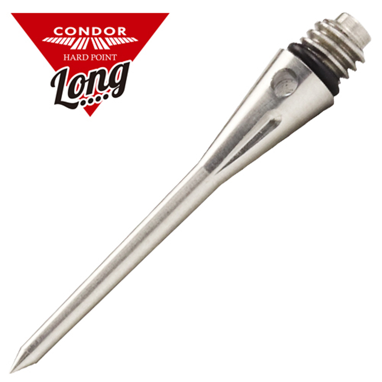 CONDOR HARD POINT LONG CONDOR 30mm LONG HARD DART Conversion Needle 1 8g Stainless Steel