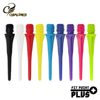 Оригинальные японские мягкие дротики COSMO FIT POINT PLUS, 50 игл для дротиков, игла из рыбьей кости