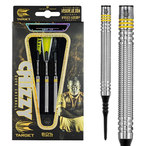 MỤC TIÊU phi tiêu thép vonfram Chisnall Chessno 18 gram 20 gram mềm thẳng vonfram thép phi tiêu 80 nội dung - Darts / Table football / Giải trí trong nhà phi tiêu gỗ