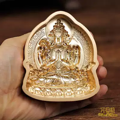 Wipe buddha statue mold Tibetan Buddhism clay clay water copper alloy copy production dedicated to Tantric Tibetan Buddha large