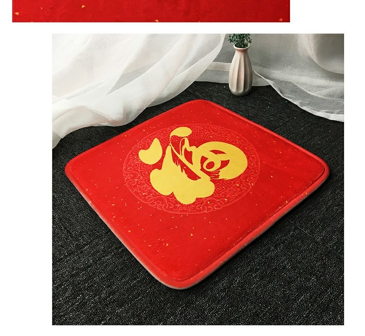 Phong cách Trung Quốc hiện đại Phong cách Trung Quốc đệm phước lành lễ hội Ghế ăn đệm ghế sofa văn phòng Đệm thể thao E-ghế xoay phân mat mẫu đệm ghế