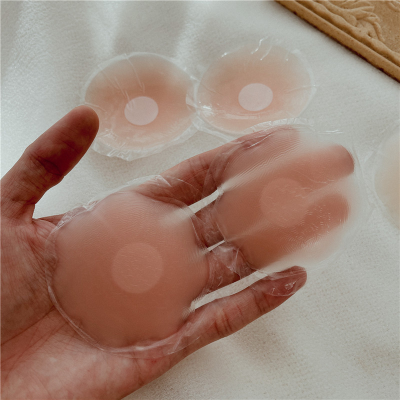 Silicone paste paste breathable bra underwear without trace anti - bump point walking the new summer product