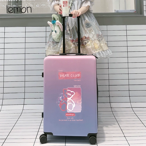 Мультяшный милый чемодан для школьников, японская свежая коробка, 24 дюймов