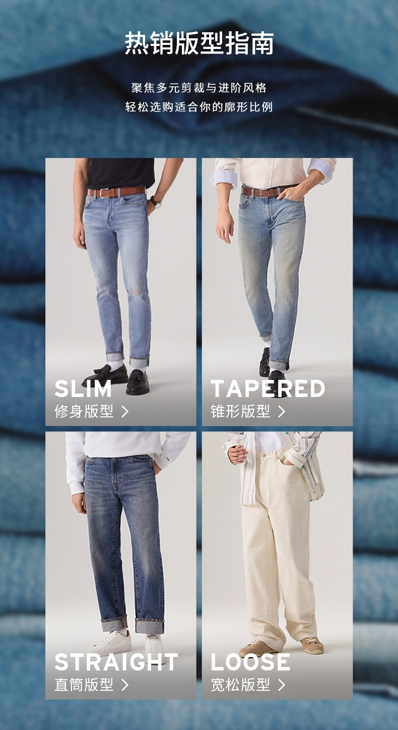 Levi's 2025 Ice Cool 511 Jeans: Slim Fit, UV & Cooling Tech - Taobao product photo 6
