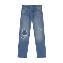 (Same style in the mall) Levis Levis 24 autumn new mens 501 straight patch jeans 00501
