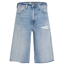 (Mall the same section) Levis Levis Silver Label Series 24 Spring new men Hole Cowboy Shorts