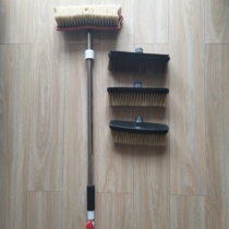 Telescopic Rod water car brush car wash brush with switch 1 5 meters multiple brush head cleaning car brush car truck