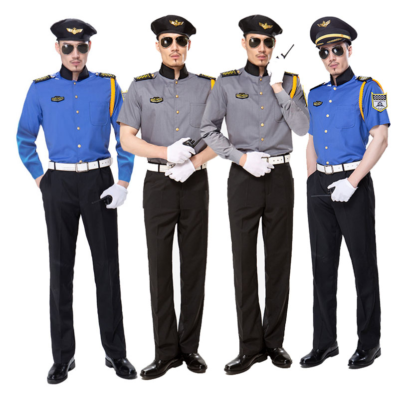 2020 mới An ninh Summer Uniform áo ngắn tay Bộ bán an ninh tài sản Uniform Set Uniform